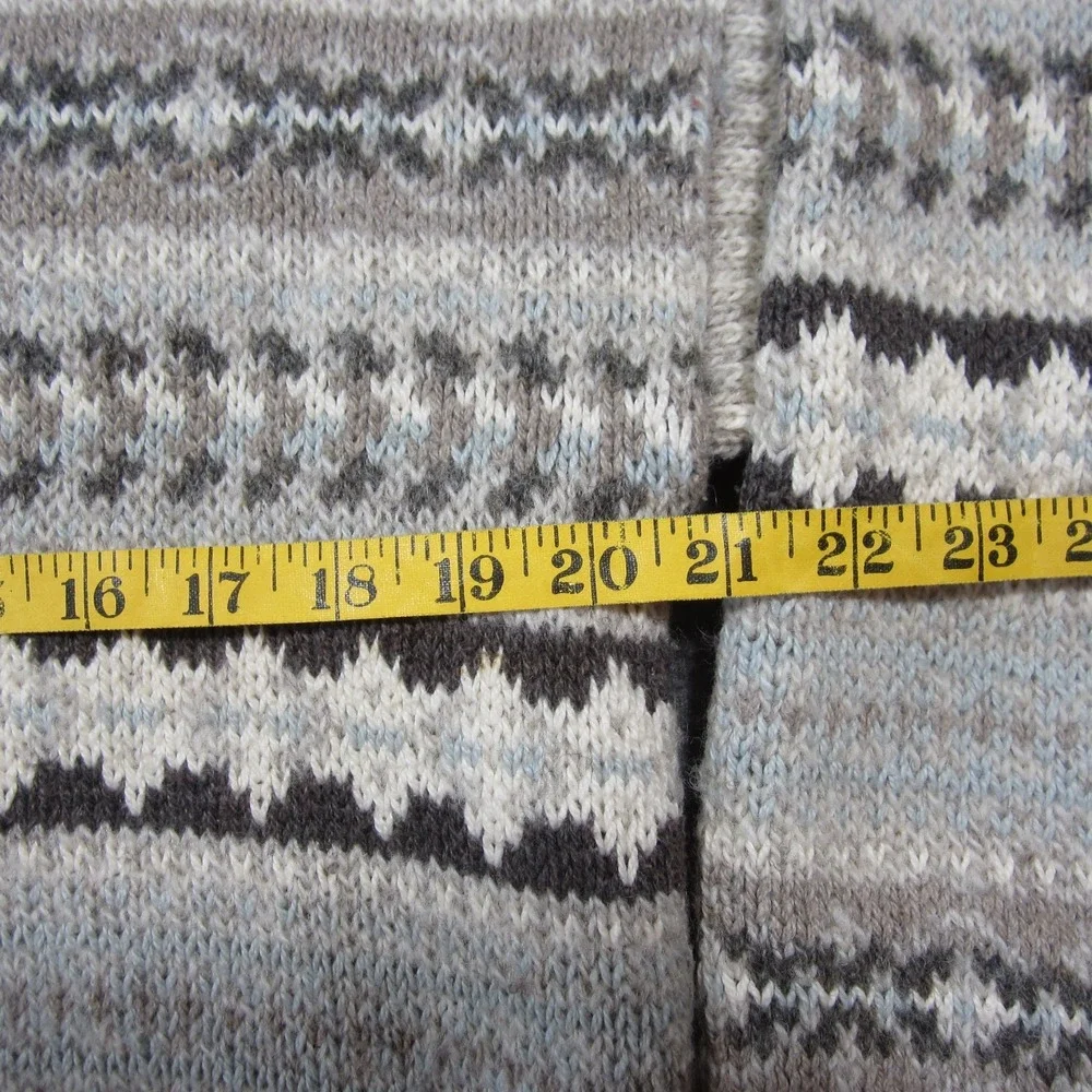 Woolrich Crewneck Sweater‎ S Nordic Striped Wool 90s Pullover Cozy Outdoor Hygge